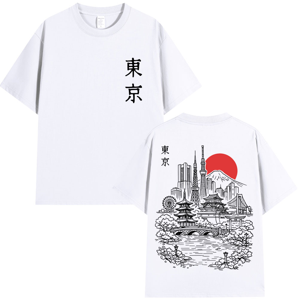 Vintage Fashion Tokyo - Japońska koszulka z grafiką w stylu