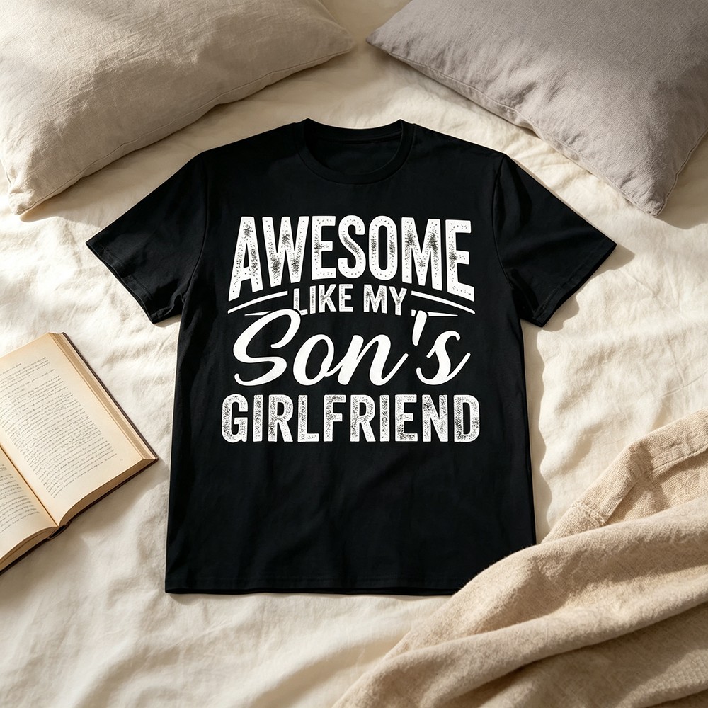 Vintage Fashion Font - Zabawna koszulka z grafiką i humorystycznym