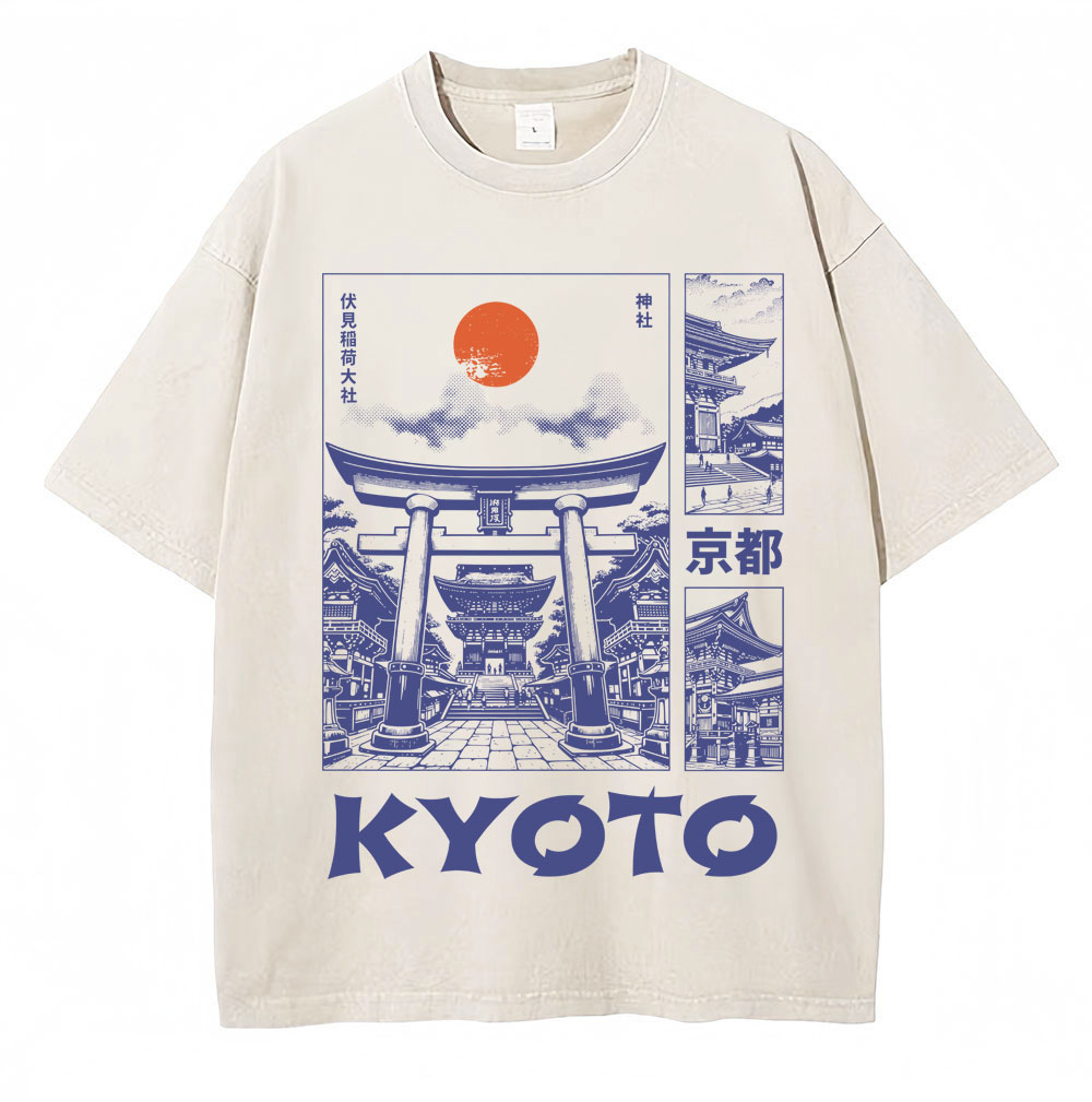 Vintage Fashion Kyoto - Koszulka męska i damska w stylu