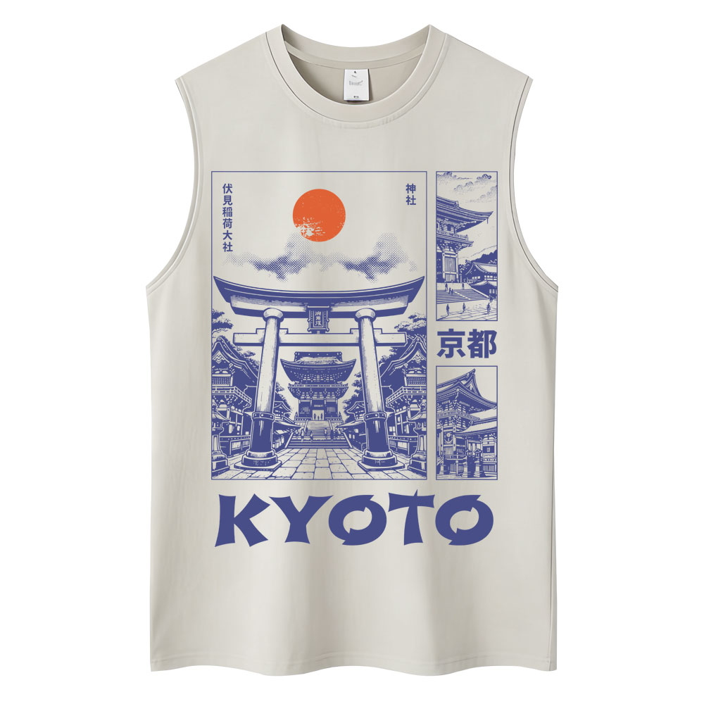 Vintage Fashion Kyoto - Męskie i damskie koszulki bez rękawów