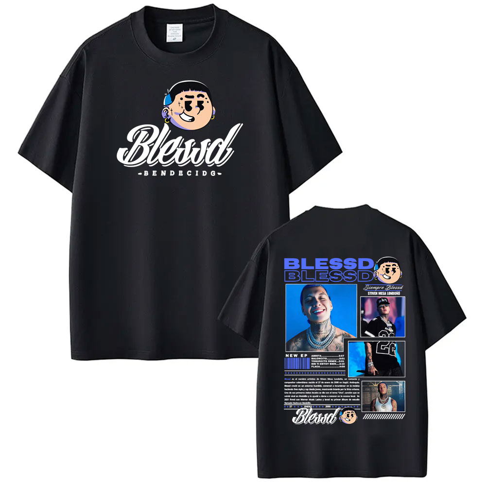 Vintage Fashion For Sale - Koszulka Blessd El Bendito Album Tour