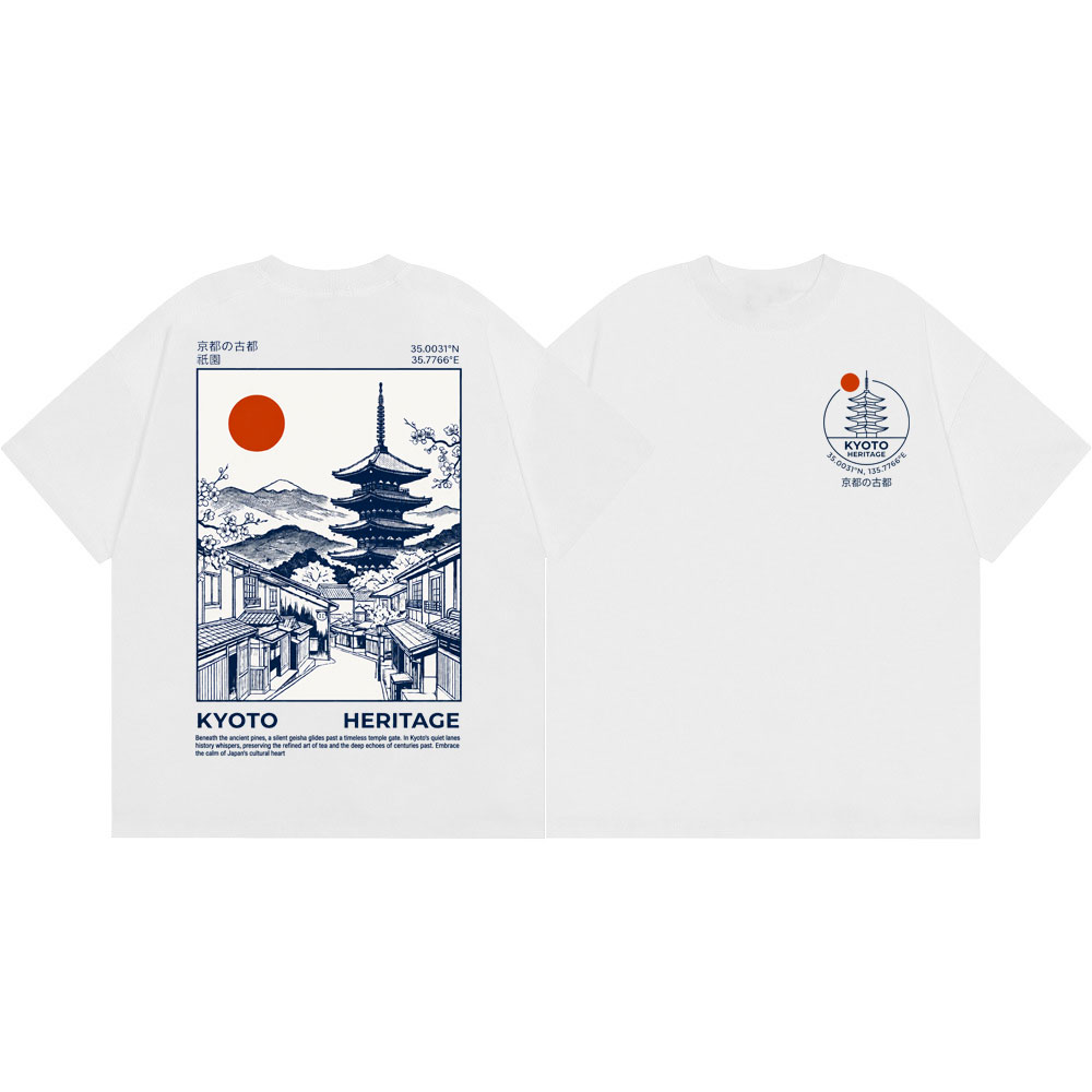 Japonia Kiotó Pagoda Grafika K – Vintage Fashion Kyoto recenzja i cena