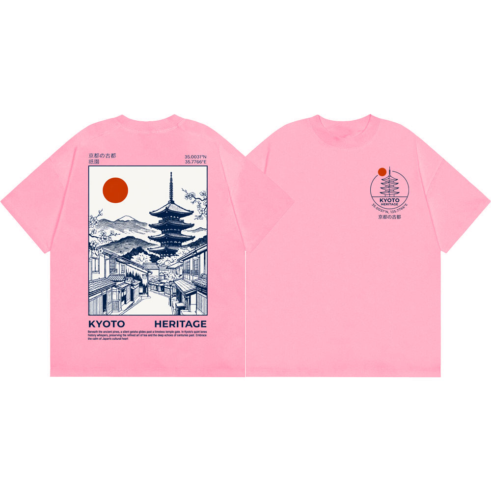Japonia Kiotó Pagoda Grafika K – Vintage Fashion Kyoto recenzja i cena