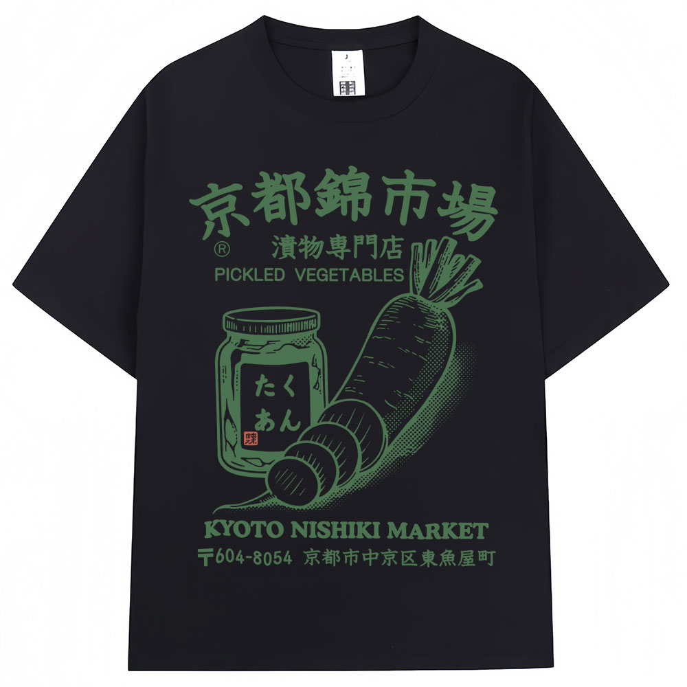 Koszulka z nadrukiem w stylu j – Vintage Fashion Kyoto recenzja i cena