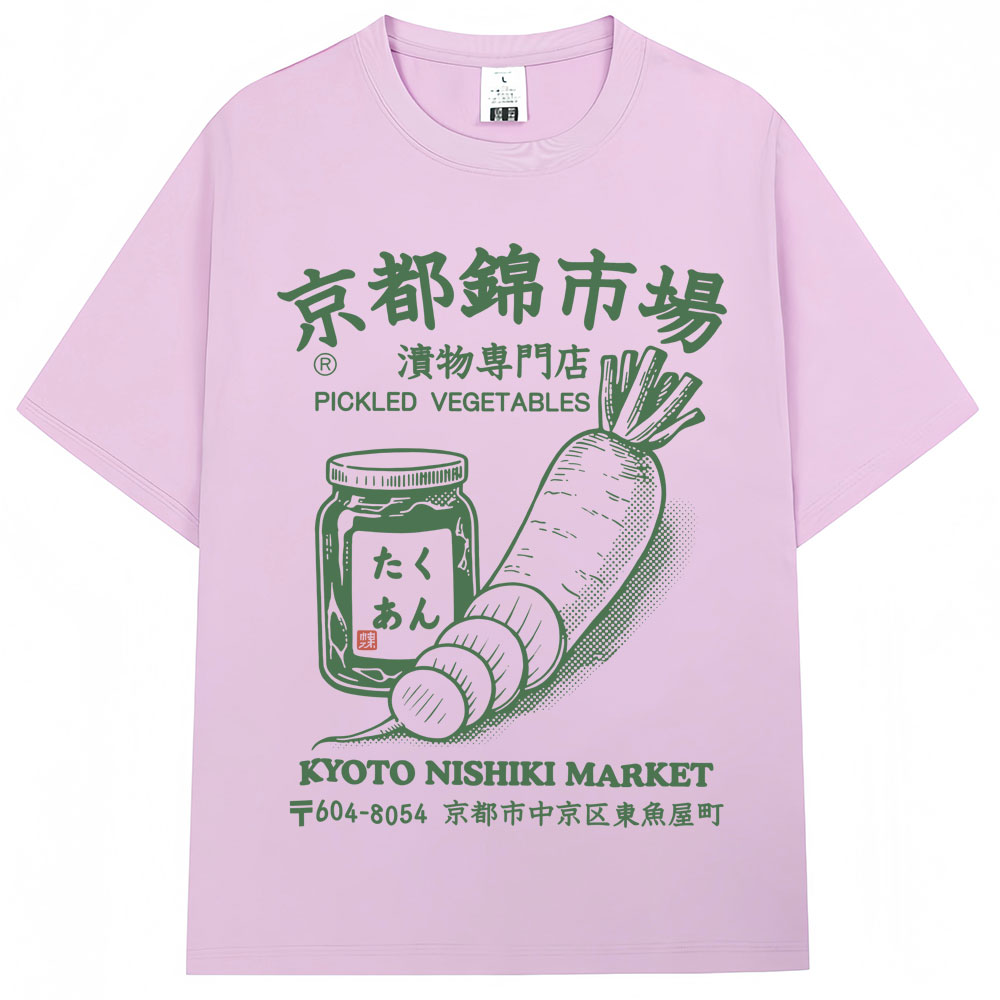 Koszulka z nadrukiem w stylu j – Vintage Fashion Kyoto recenzja i cena