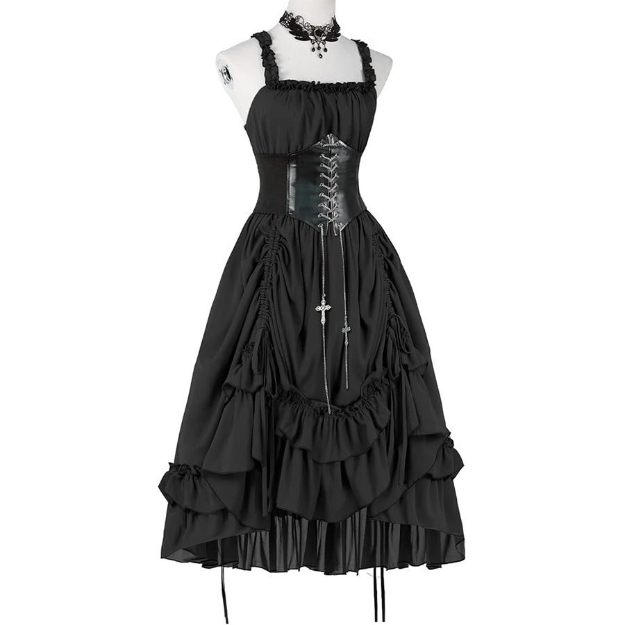Damska Gotycka Sukienka Gorset – Vintage Slip Dress recenzja i cena