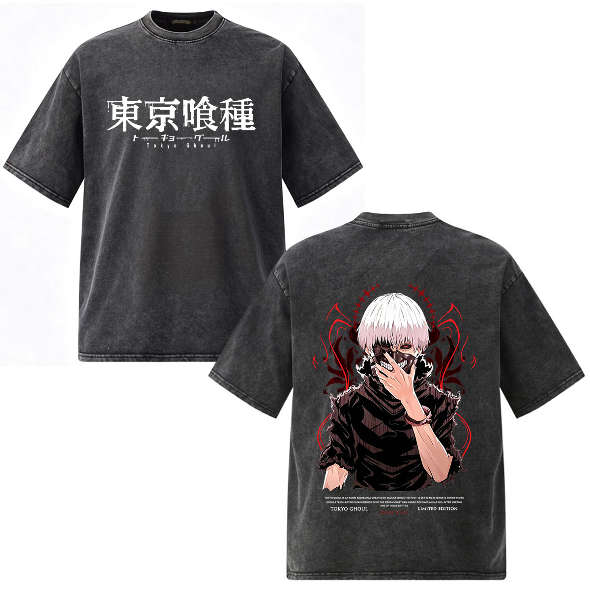 Koszulki Vintage Washed Anime  – Vintage Fashion Tokyo recenzja i cena