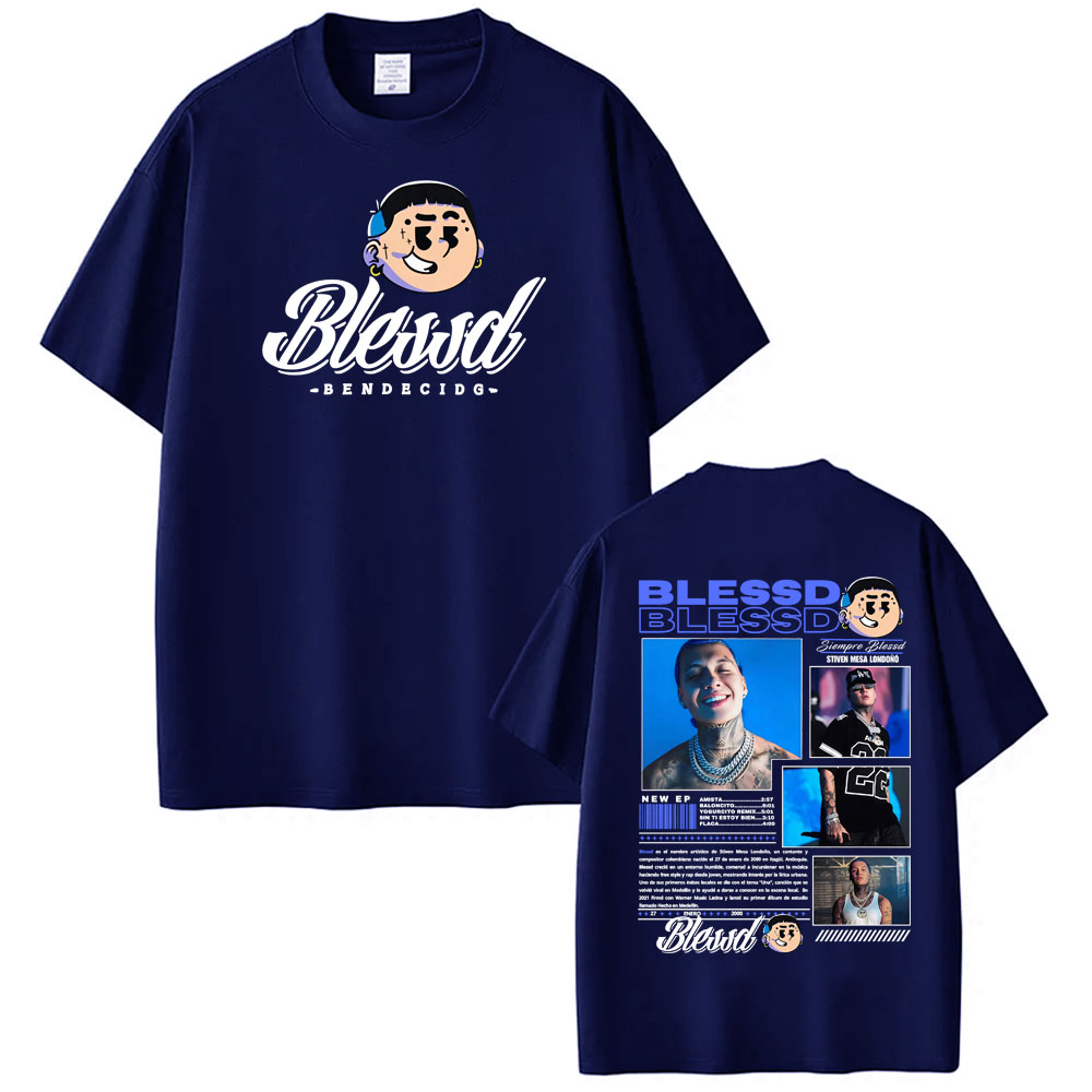 Koszulka Blessd El Bendito Alb – Vintage Fashion For Sale recenzja i cena