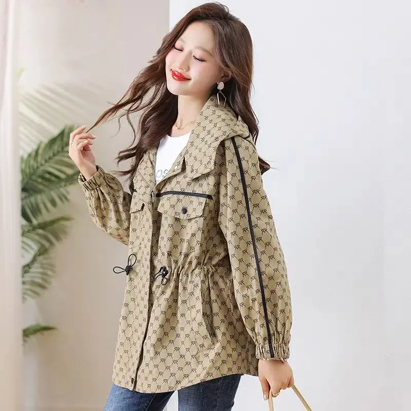 Damskie kurtki wiatrówki Wiosn – Vintage Fashion For Sale recenzja i cena