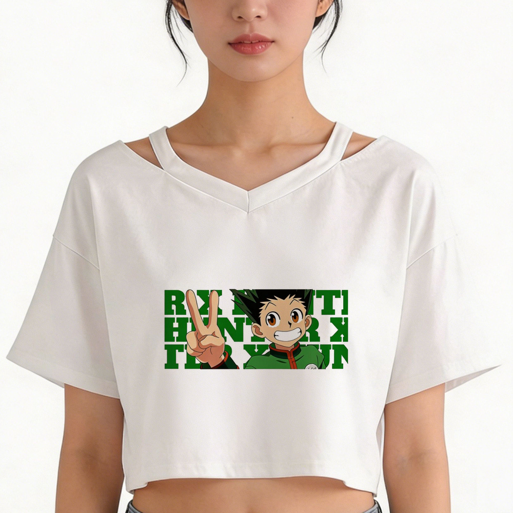 Hunter x Hunter crop top dziew – Vintage Fashion For Sale recenzja i cena