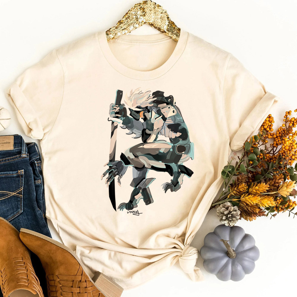 Koszulka Metal Gear Solid, mło – Vintage Fashion For Sale recenzja i cena