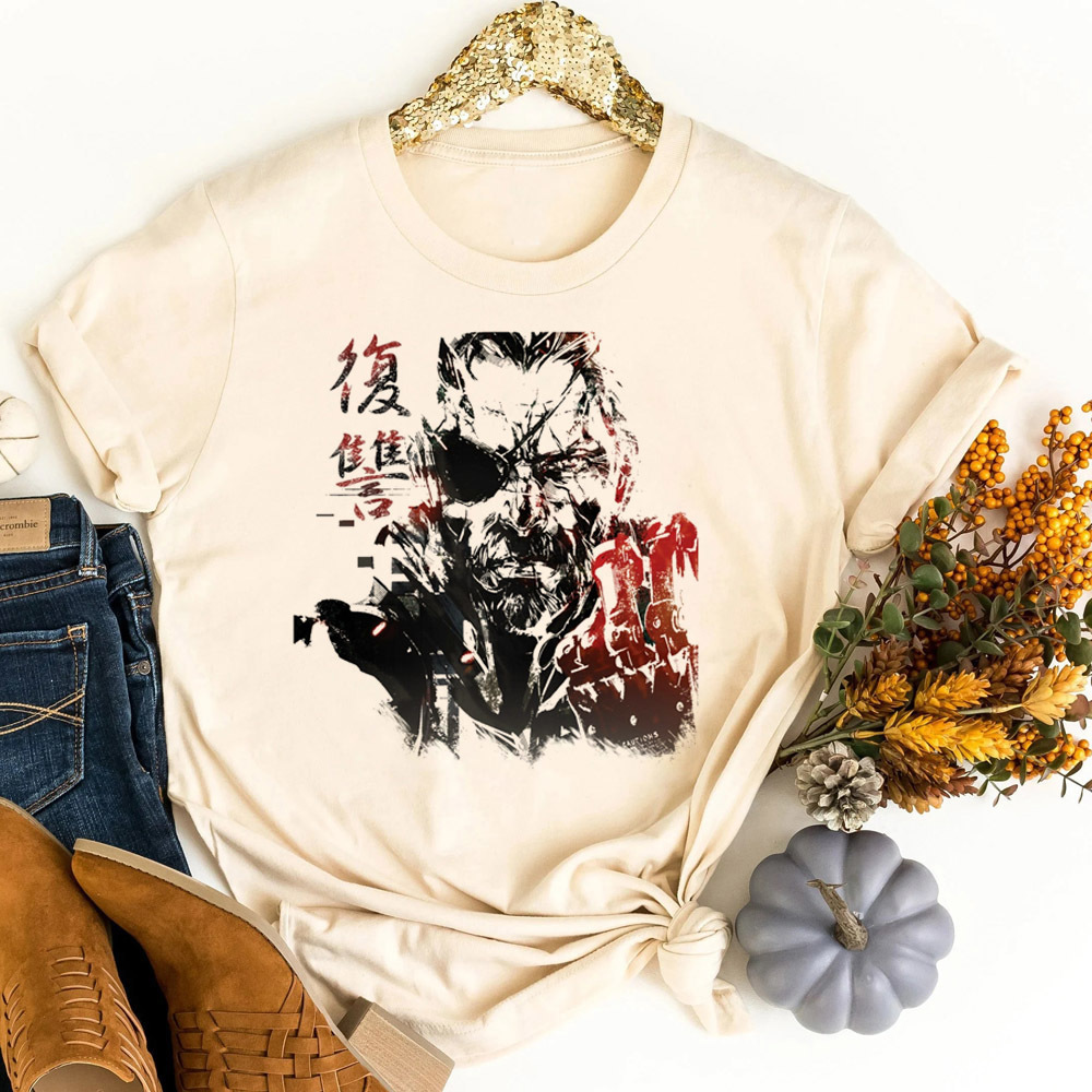 Koszulka Metal Gear Solid, mło – Vintage Fashion For Sale recenzja i cena