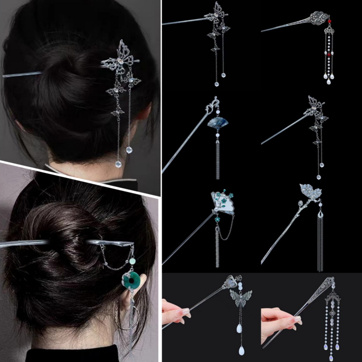 18cm spinka do włosów w stylu  – Vintage Fashion Jewelry recenzja i cena