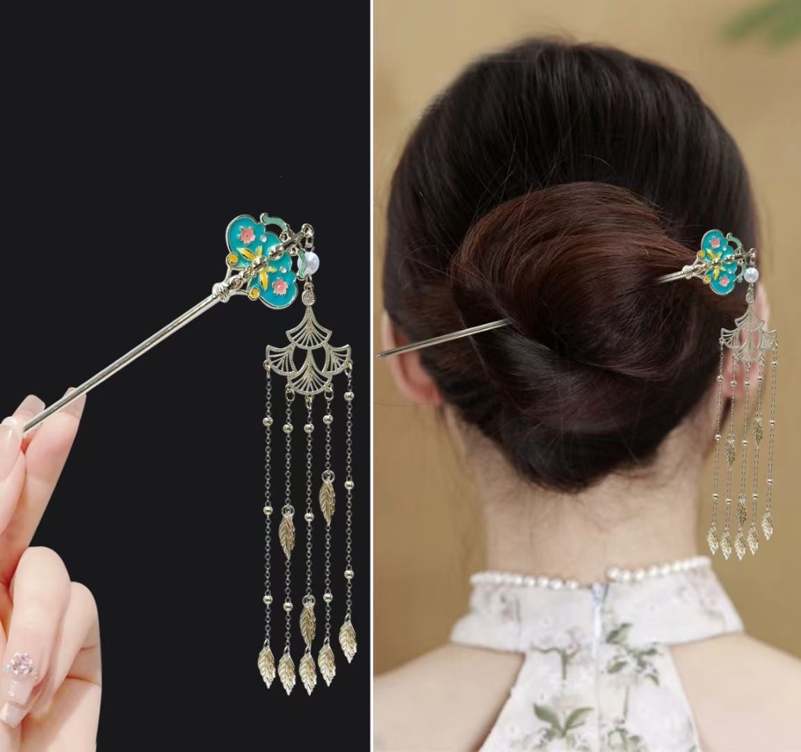 18cm spinka do włosów w stylu  – Vintage Fashion Jewelry recenzja i cena